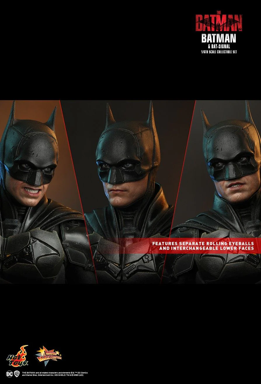 MMS641 - The Batman - 1/6th scale Batman and Bat-Signal Collectible Set - Image 24
