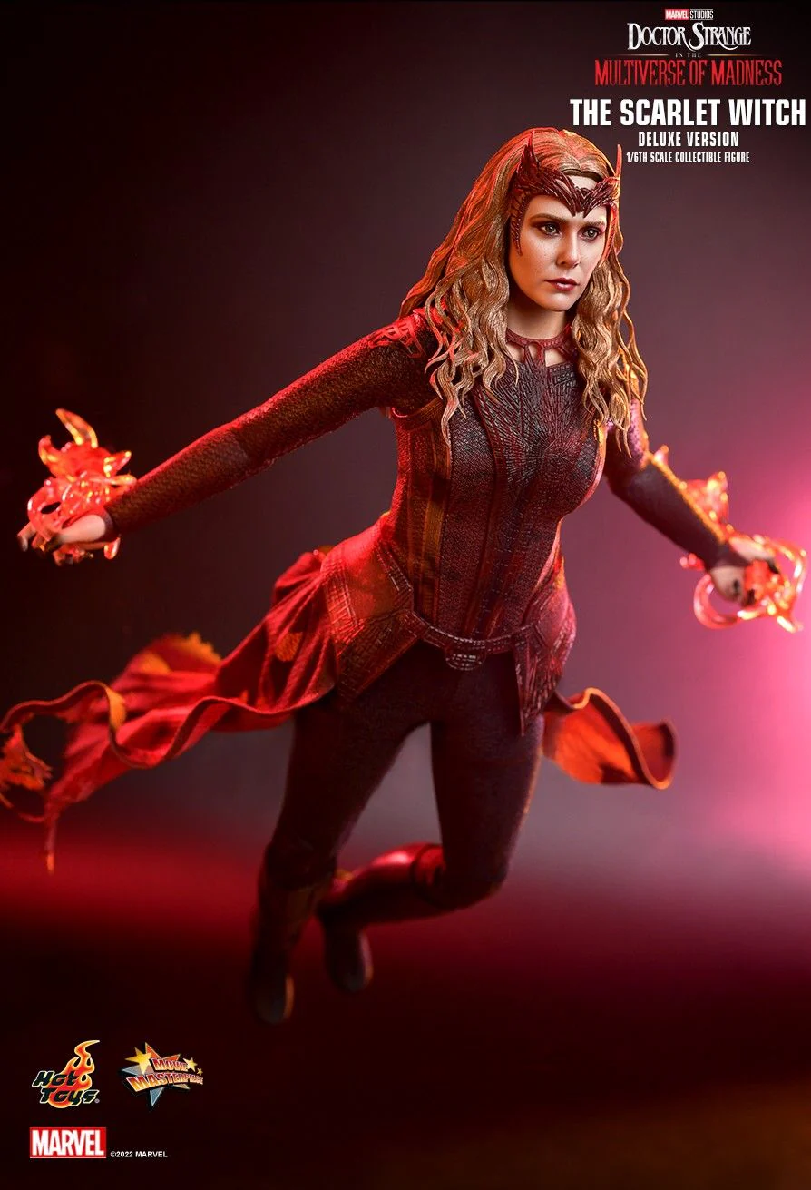MMS653 - Doctor Strange in the Multiverse of Madness - 1/6th scale The Scarlet Witch Collectible Figure (Deluxe Version) - Image 12
