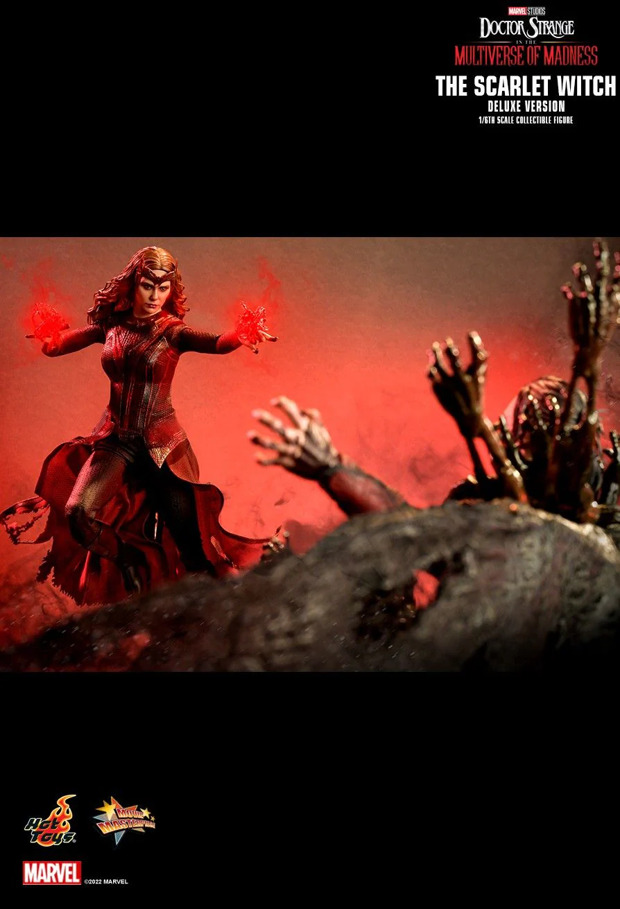 MMS653 - Doctor Strange in the Multiverse of Madness - 1/6th scale The Scarlet Witch Collectible Figure (Deluxe Version) - Image 13