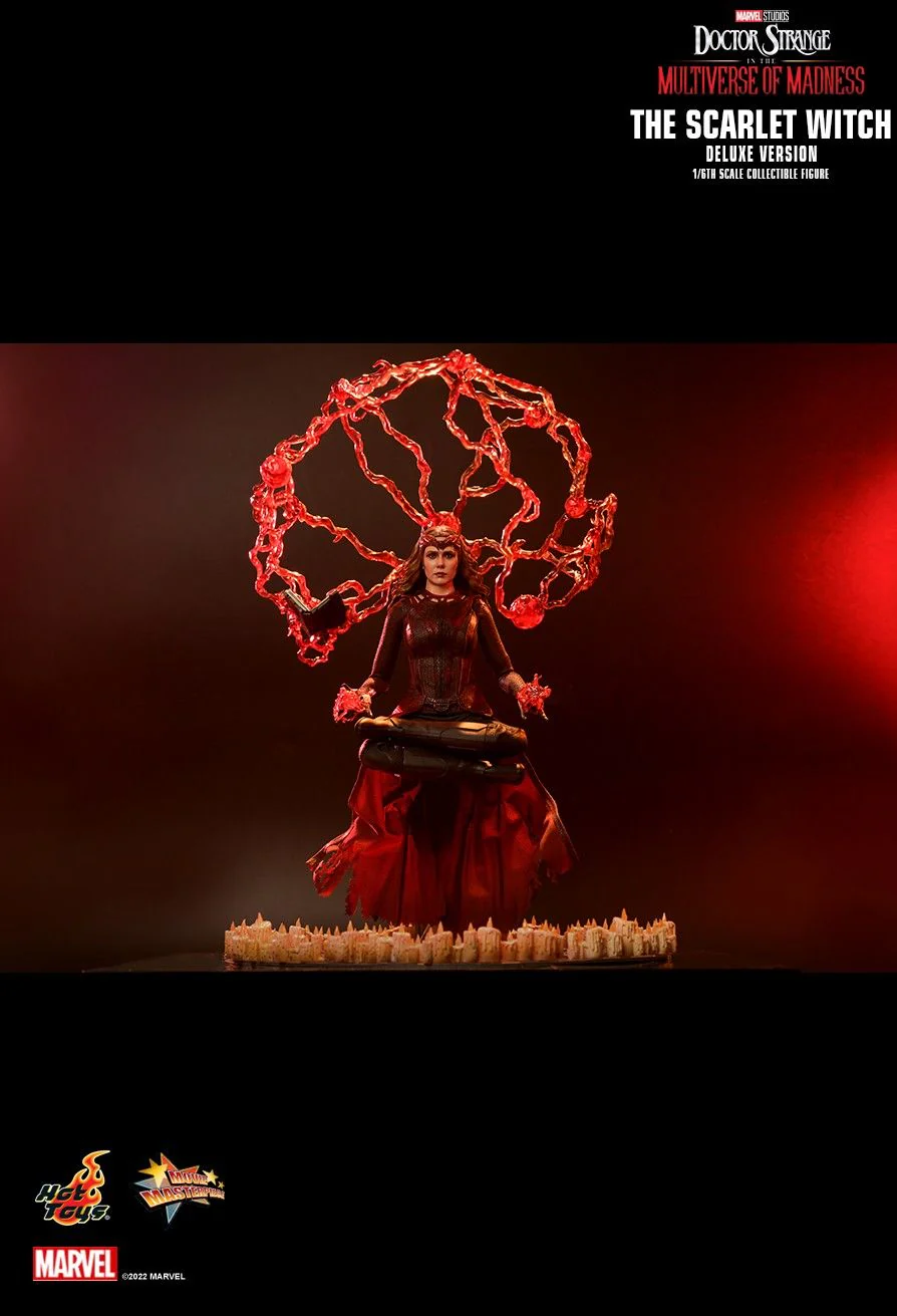 MMS653 - Doctor Strange in the Multiverse of Madness - 1/6th scale The Scarlet Witch Collectible Figure (Deluxe Version) - Image 15
