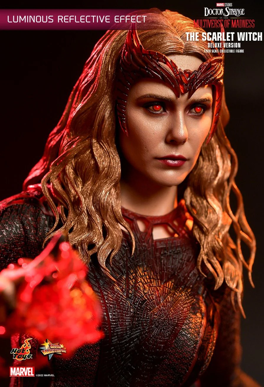 MMS653 - Doctor Strange in the Multiverse of Madness - 1/6th scale The Scarlet Witch Collectible Figure (Deluxe Version) - Image 4