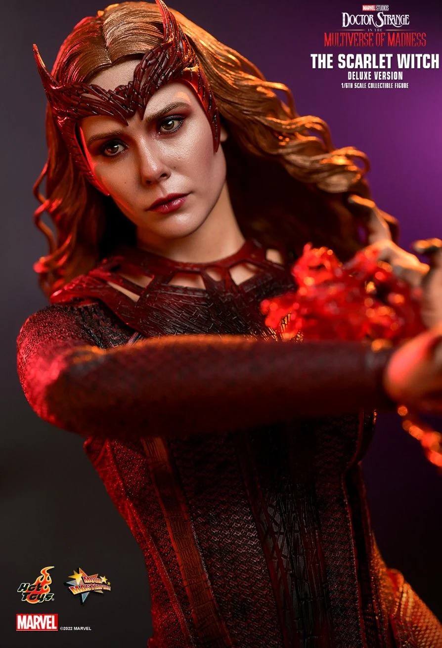 MMS653 - Doctor Strange in the Multiverse of Madness - 1/6th scale The Scarlet Witch Collectible Figure (Deluxe Version) - Image 5