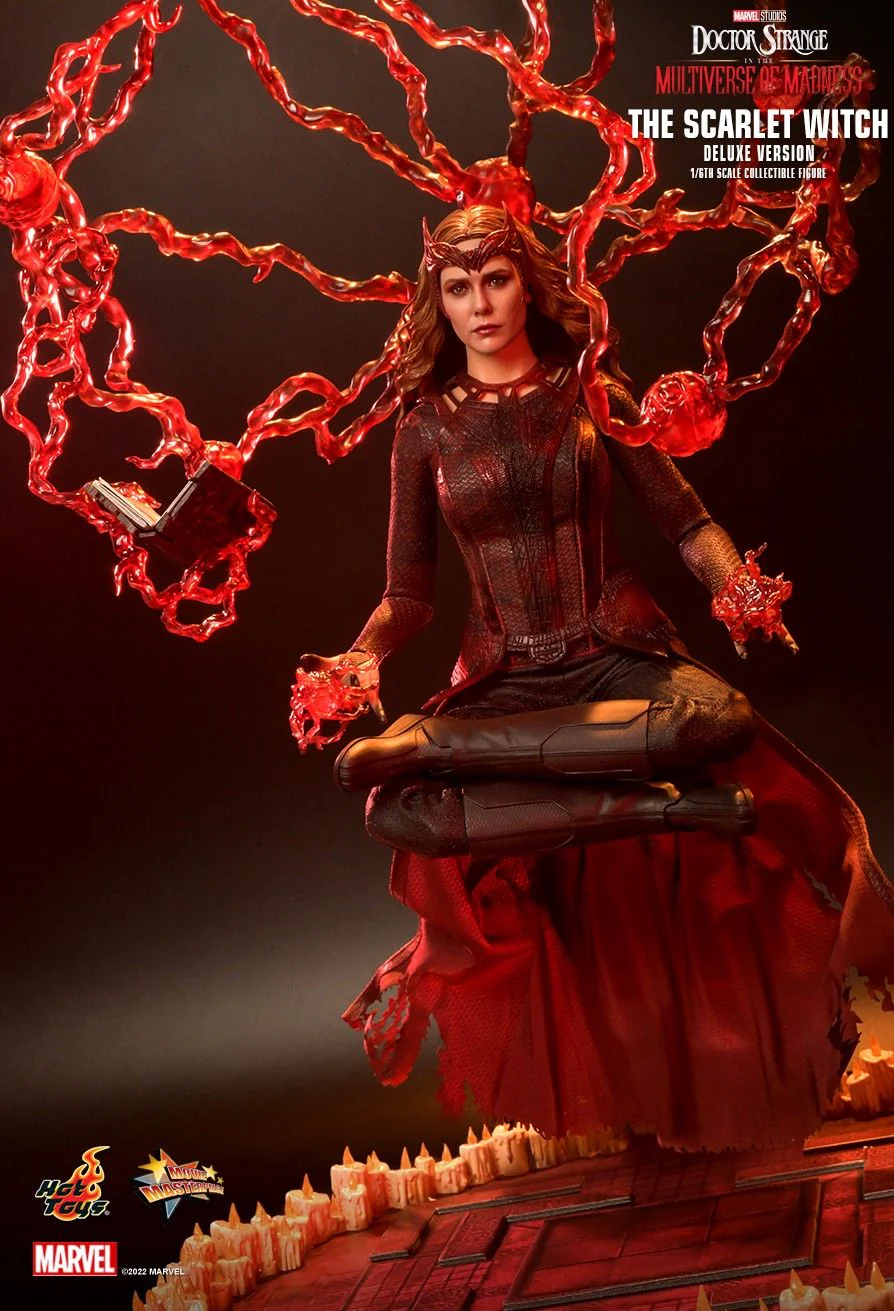 MMS653 - Doctor Strange in the Multiverse of Madness - 1/6th scale The Scarlet Witch Collectible Figure (Deluxe Version) - Image 6