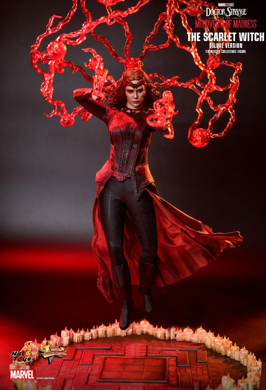 MMS653 - Doctor Strange in the Multiverse of Madness - 1/6th scale The Scarlet Witch Collectible Figure (Deluxe Version) - Image 8
