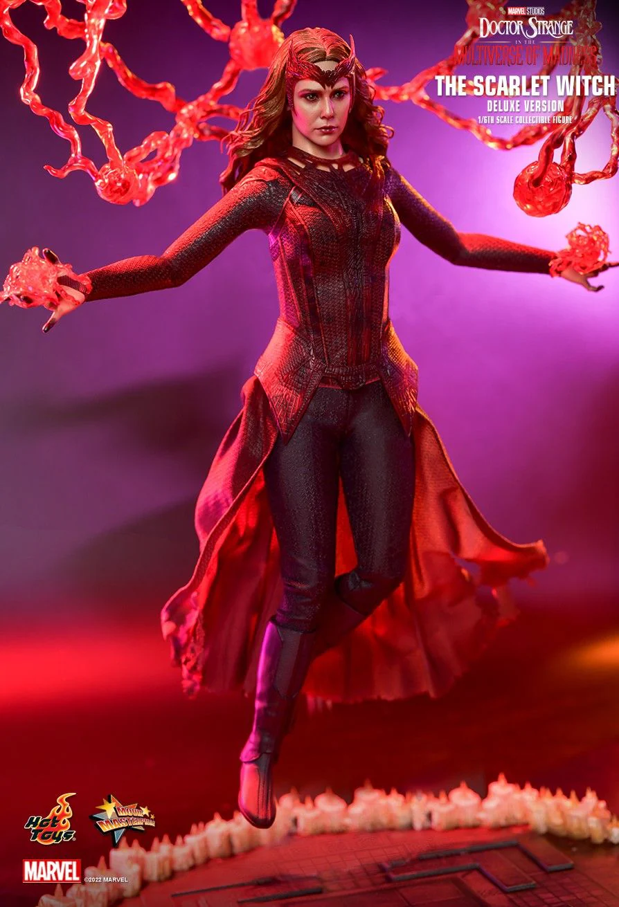 MMS653 - Doctor Strange in the Multiverse of Madness - 1/6th scale The Scarlet Witch Collectible Figure (Deluxe Version) - Image 9
