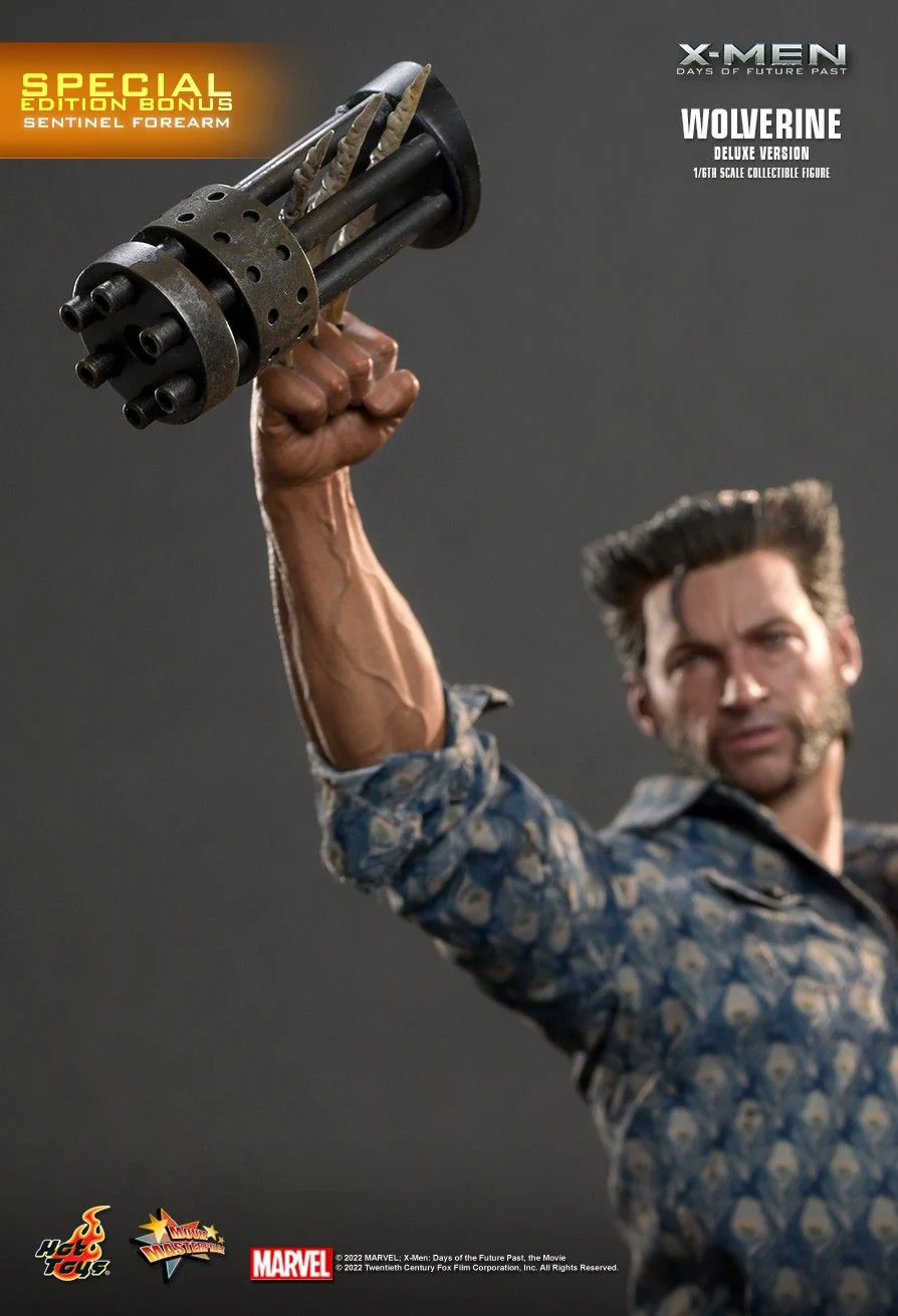 MMS660 - X-Men: Days of Future Past - 1/6th scale Wolverine (1973 Version) Collectible Figure (Deluxe Version) - Image 10