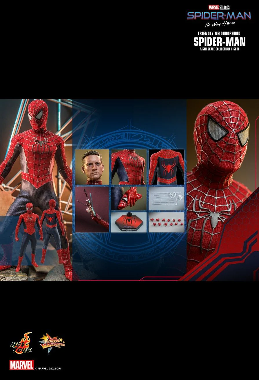 MMS661 - Spider-Man: No Way Home - 1/6th scale Friendly Neighborhood Spider-Man Collectible Figure - Image 2