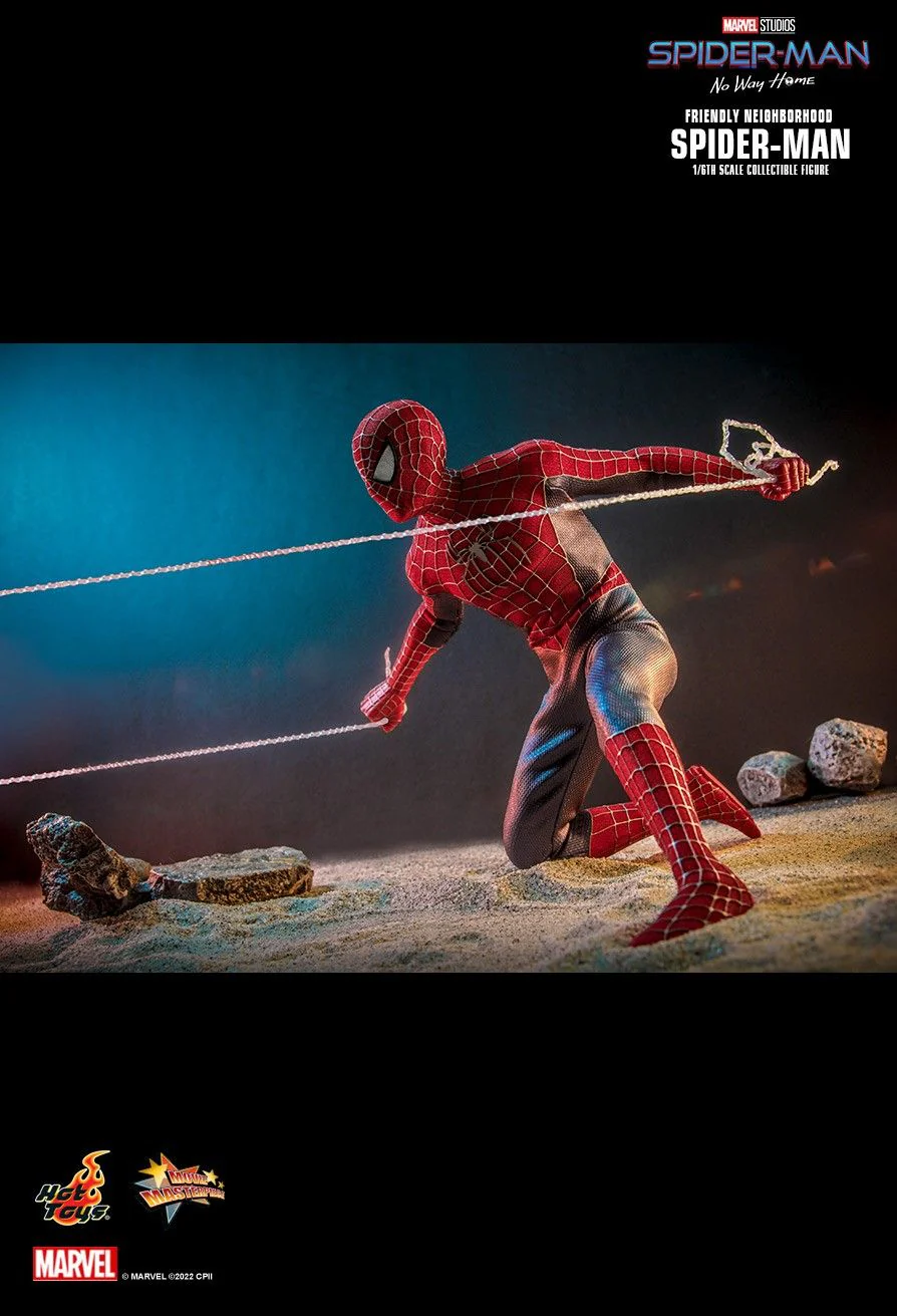 MMS662 - Spider-Man: No Way Home - 1/6th scale Friendly Neighborhood Spider-Man Collectible Figure (Deluxe Version) - Image 14
