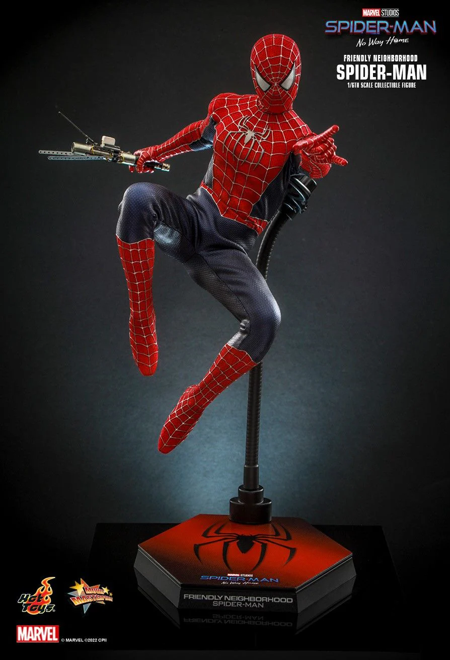 MMS662 - Spider-Man: No Way Home - 1/6th scale Friendly Neighborhood Spider-Man Collectible Figure (Deluxe Version) - Image 3