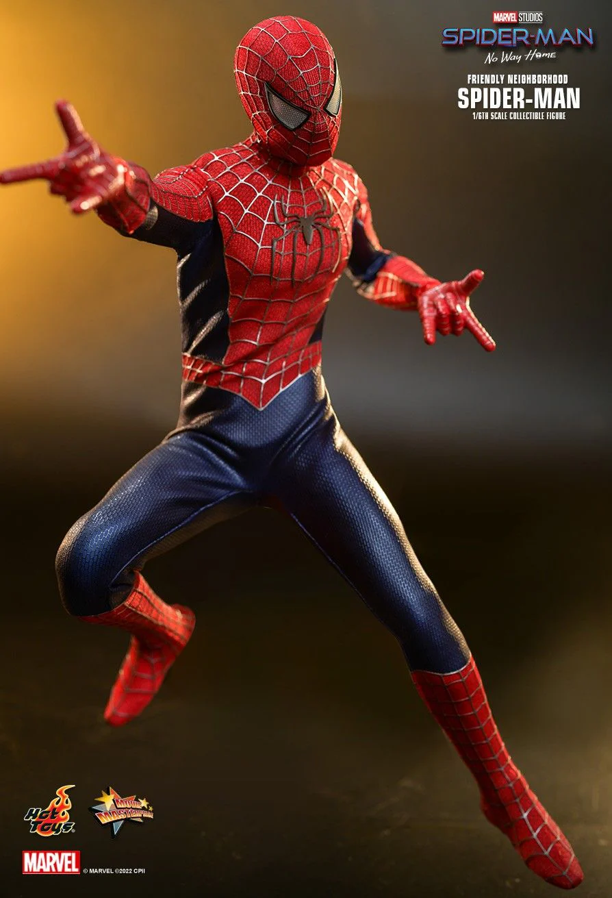 MMS662 - Spider-Man: No Way Home - 1/6th scale Friendly Neighborhood Spider-Man Collectible Figure (Deluxe Version) - Image 5