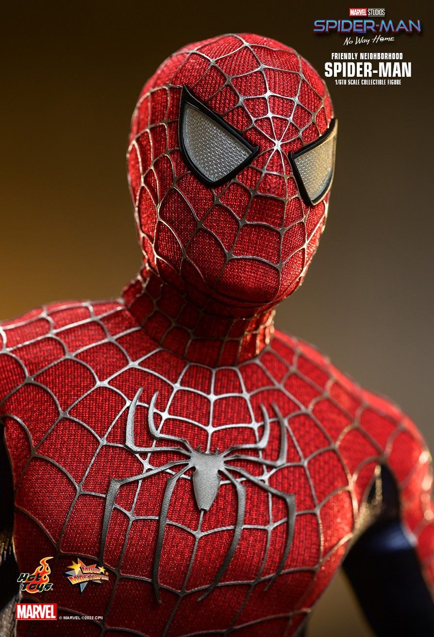 MMS662 - Spider-Man: No Way Home - 1/6th scale Friendly Neighborhood Spider-Man Collectible Figure (Deluxe Version) - Image 8