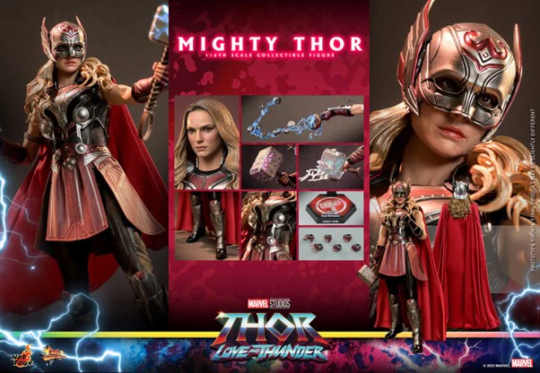 MMS663B - Thor: Love and Thunder - 1/6th scale Mighty Thor Collectible Figure (Special Edition) - Image 2