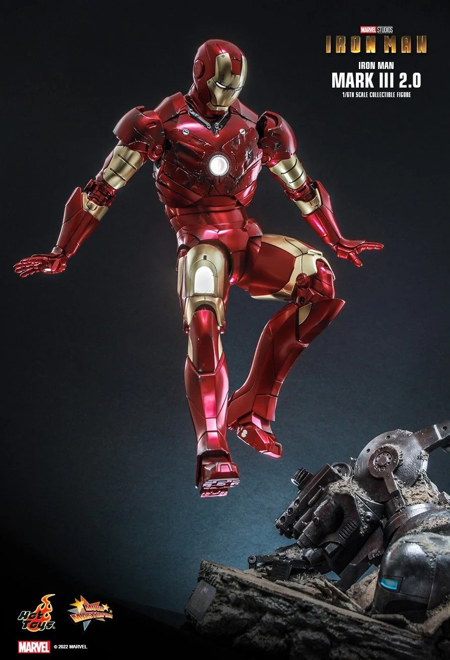MMS664D48B - Iron Man - 1/6th scale Iron Man Mark III (2.0) (Special Edition) - Image 7