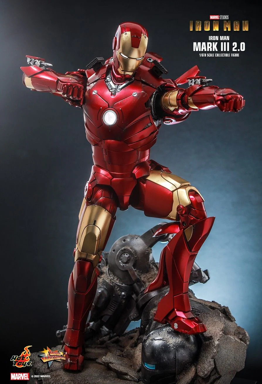MMS664D48B - Iron Man - 1/6th scale Iron Man Mark III (2.0) (Special Edition) - Image 8