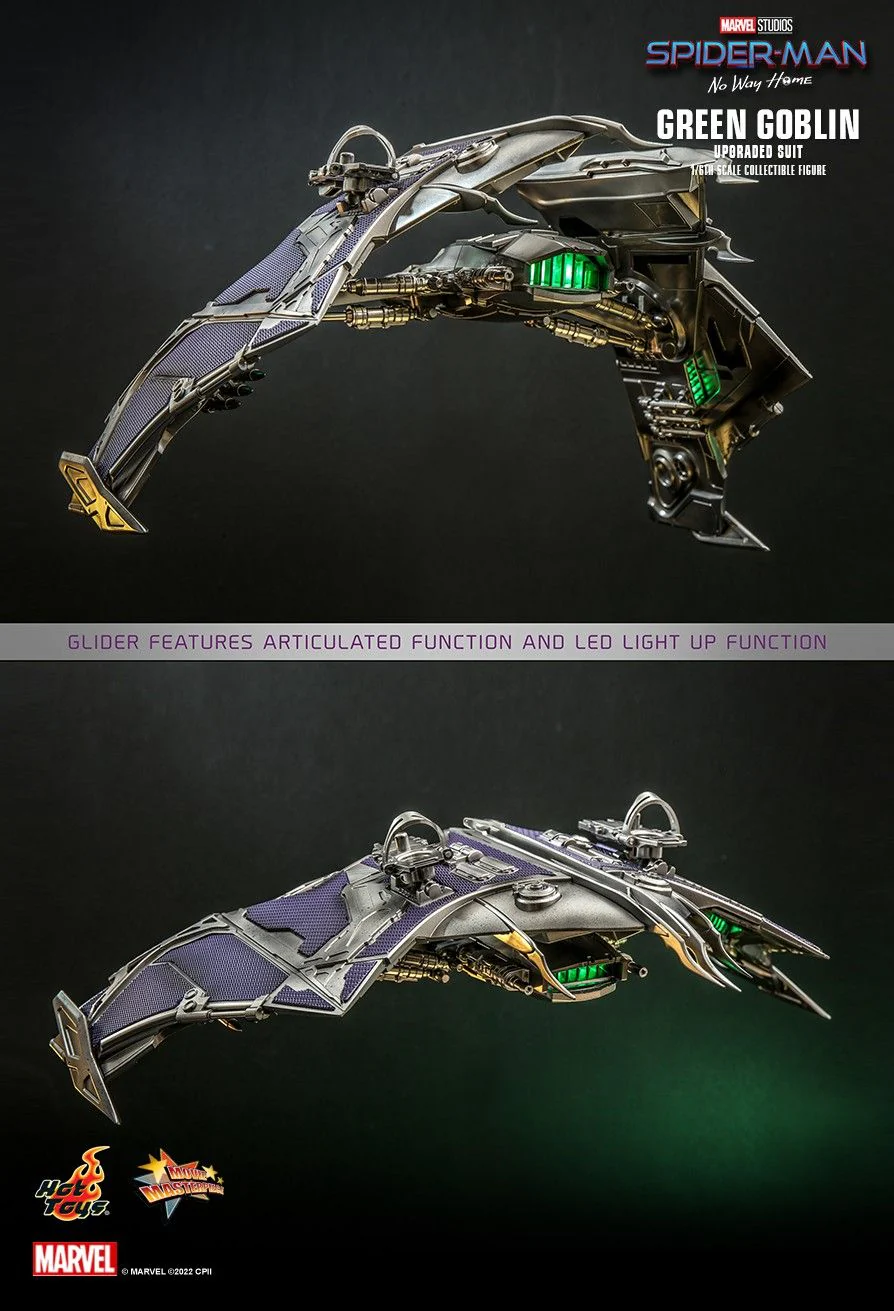 MMS674 - Spider-Man: No Way Home - 1/6th scale Green Goblin (Upgraded Suit) Collectible Figure - Image 11