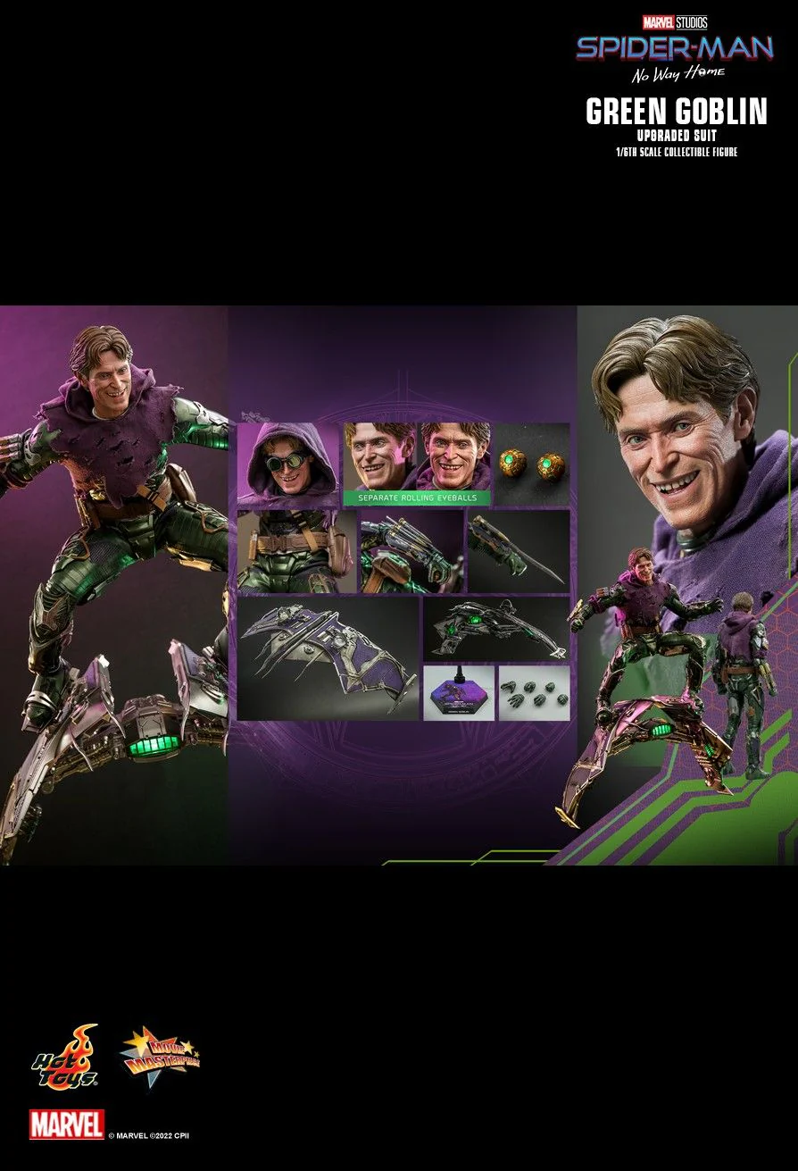 MMS674 - Spider-Man: No Way Home - 1/6th scale Green Goblin (Upgraded Suit) Collectible Figure - Image 2