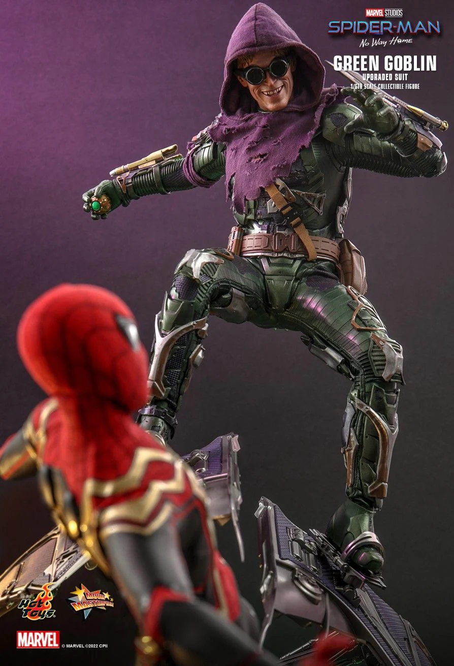 MMS674 - Spider-Man: No Way Home - 1/6th scale Green Goblin (Upgraded Suit) Collectible Figure - Image 8
