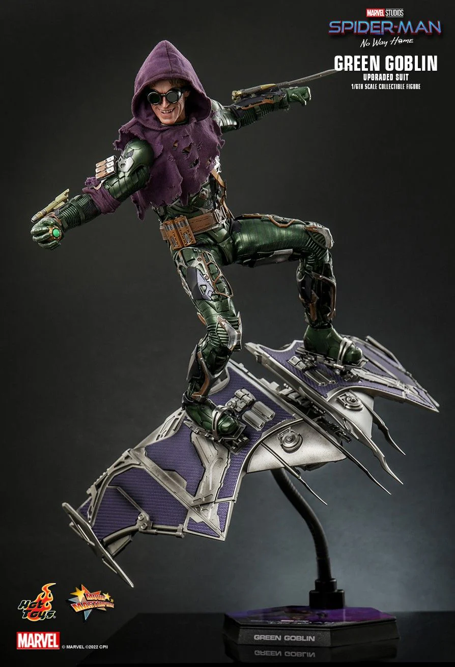 MMS674 - Spider-Man: No Way Home - 1/6th scale Green Goblin (Upgraded Suit) Collectible Figure - Image 9