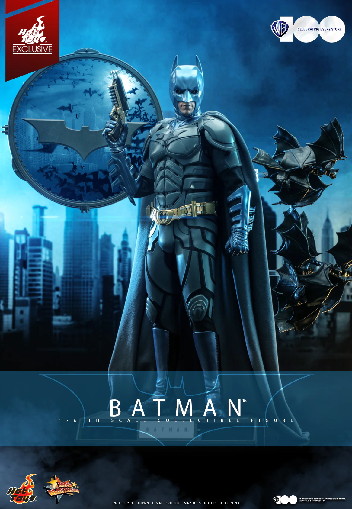 MMS697 - WB 100 - 1/6th scale Batman Collectible Figure [Hot Toys Exclusive]