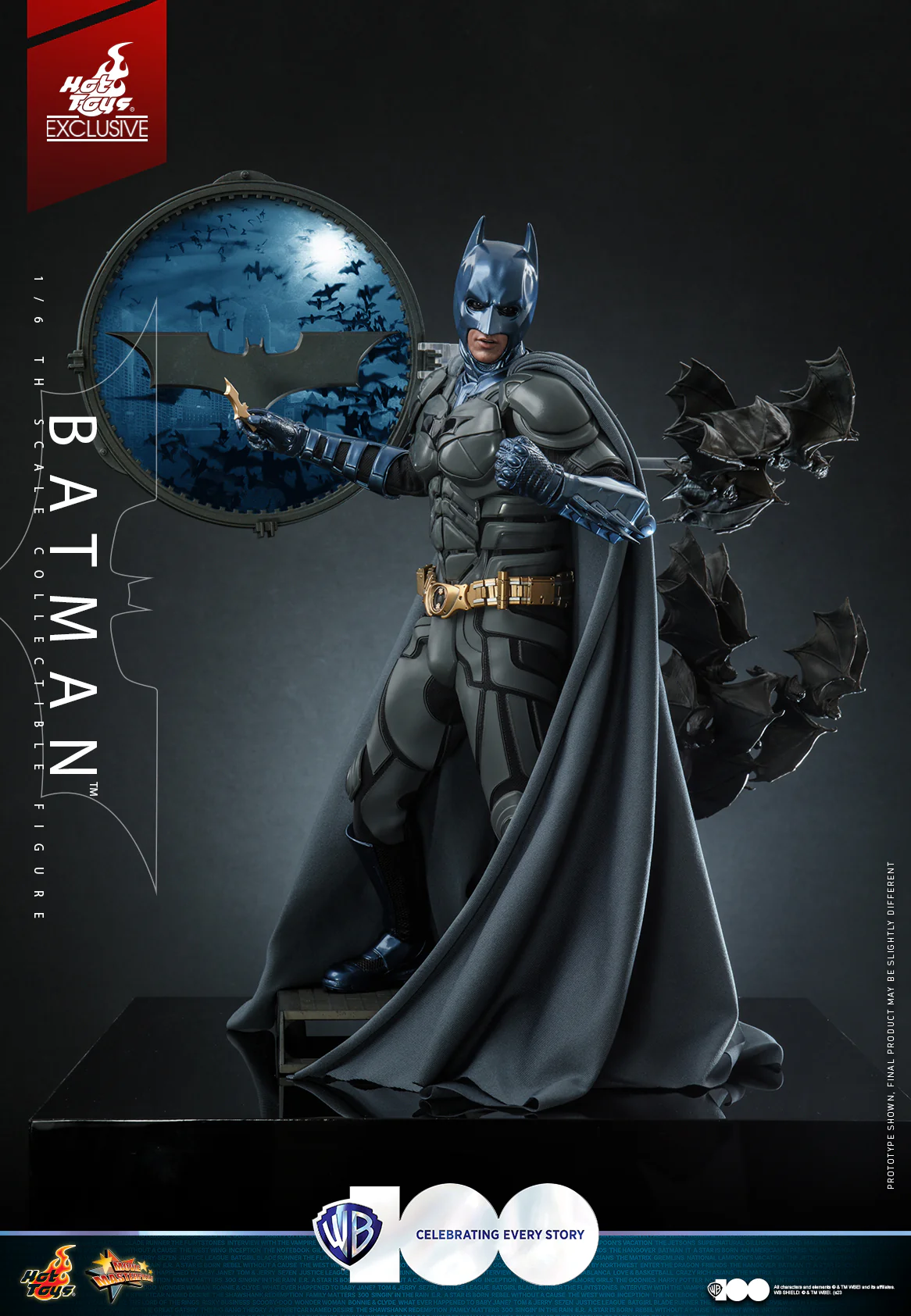 MMS697 - WB 100 - 1/6th scale Batman Collectible Figure [Hot Toys Exclusive] - Image 3