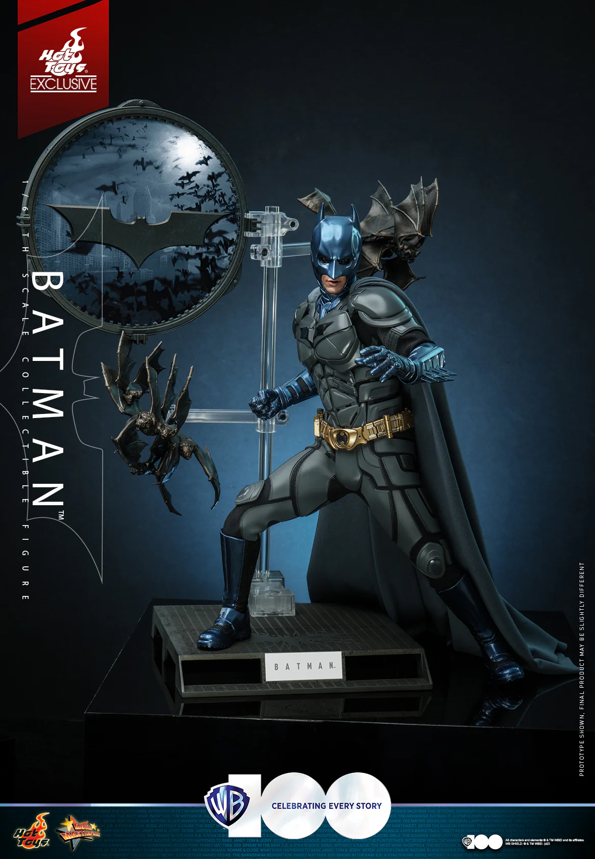 MMS697 - WB 100 - 1/6th scale Batman Collectible Figure [Hot Toys Exclusive] - Image 4
