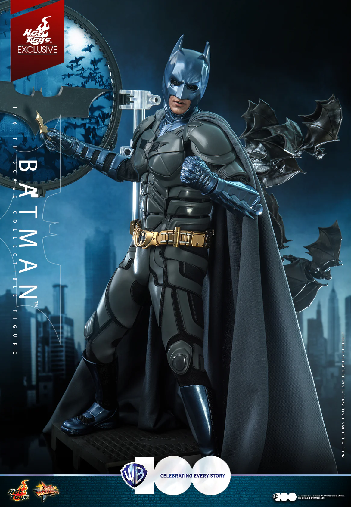 MMS697 - WB 100 - 1/6th scale Batman Collectible Figure [Hot Toys Exclusive] - Image 5