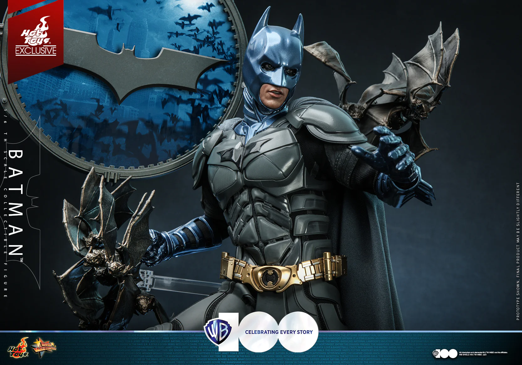 MMS697 - WB 100 - 1/6th scale Batman Collectible Figure [Hot Toys Exclusive] - Image 7