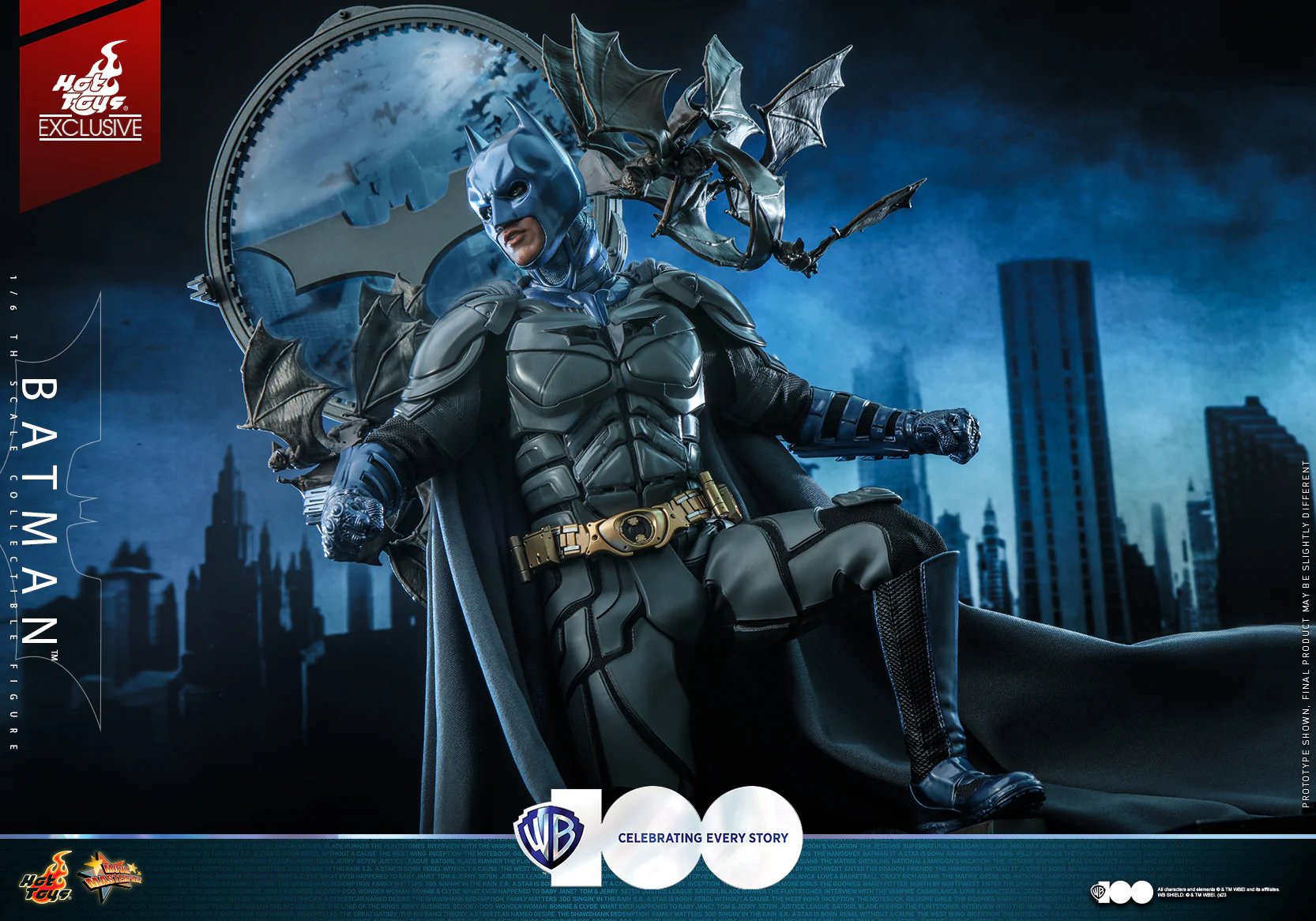 MMS697 - WB 100 - 1/6th scale Batman Collectible Figure [Hot Toys Exclusive] - Image 8