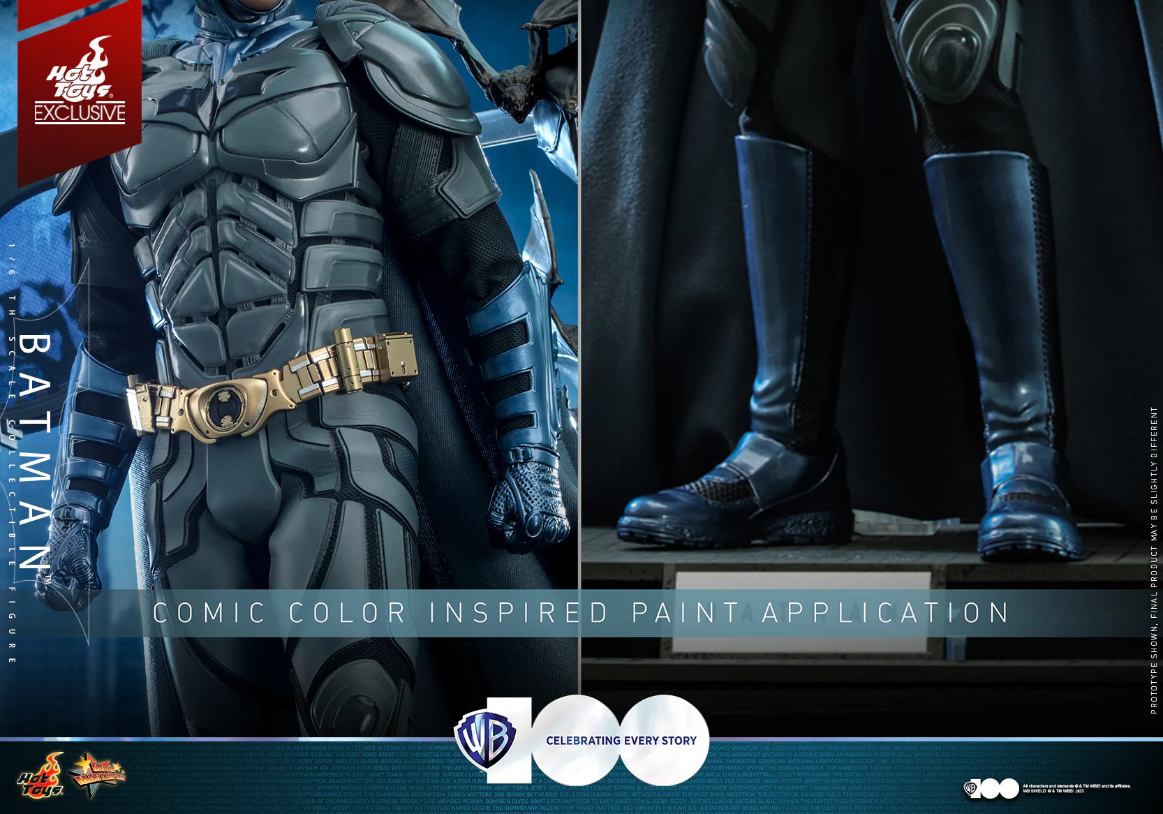 MMS697 - WB 100 - 1/6th scale Batman Collectible Figure [Hot Toys Exclusive] - Image 9
