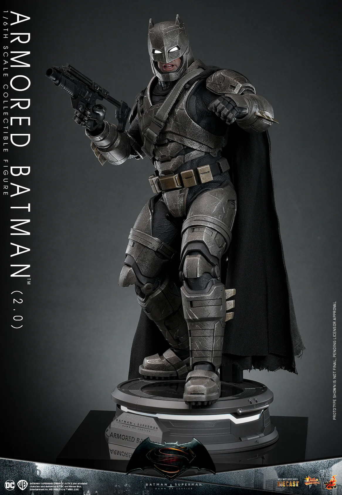 MMS742D62 - Batman v Superman: Dawn of Justice - 1/6th scale Armored Batman (2.0) Collectible Figure