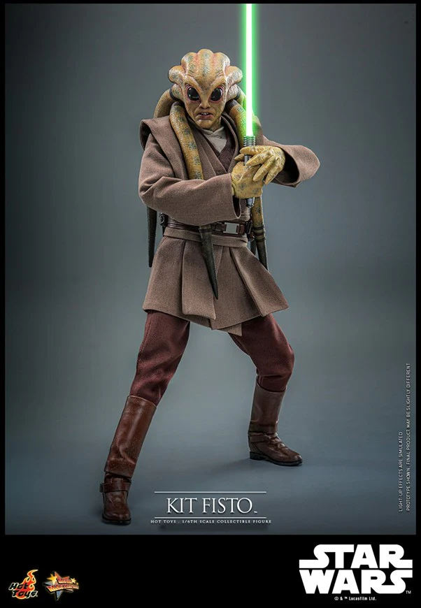 MMS751 - Star War Episode III: Revenge of the Sith - 1/6th scale Kit Fisto Collectible Figure - Image 4
