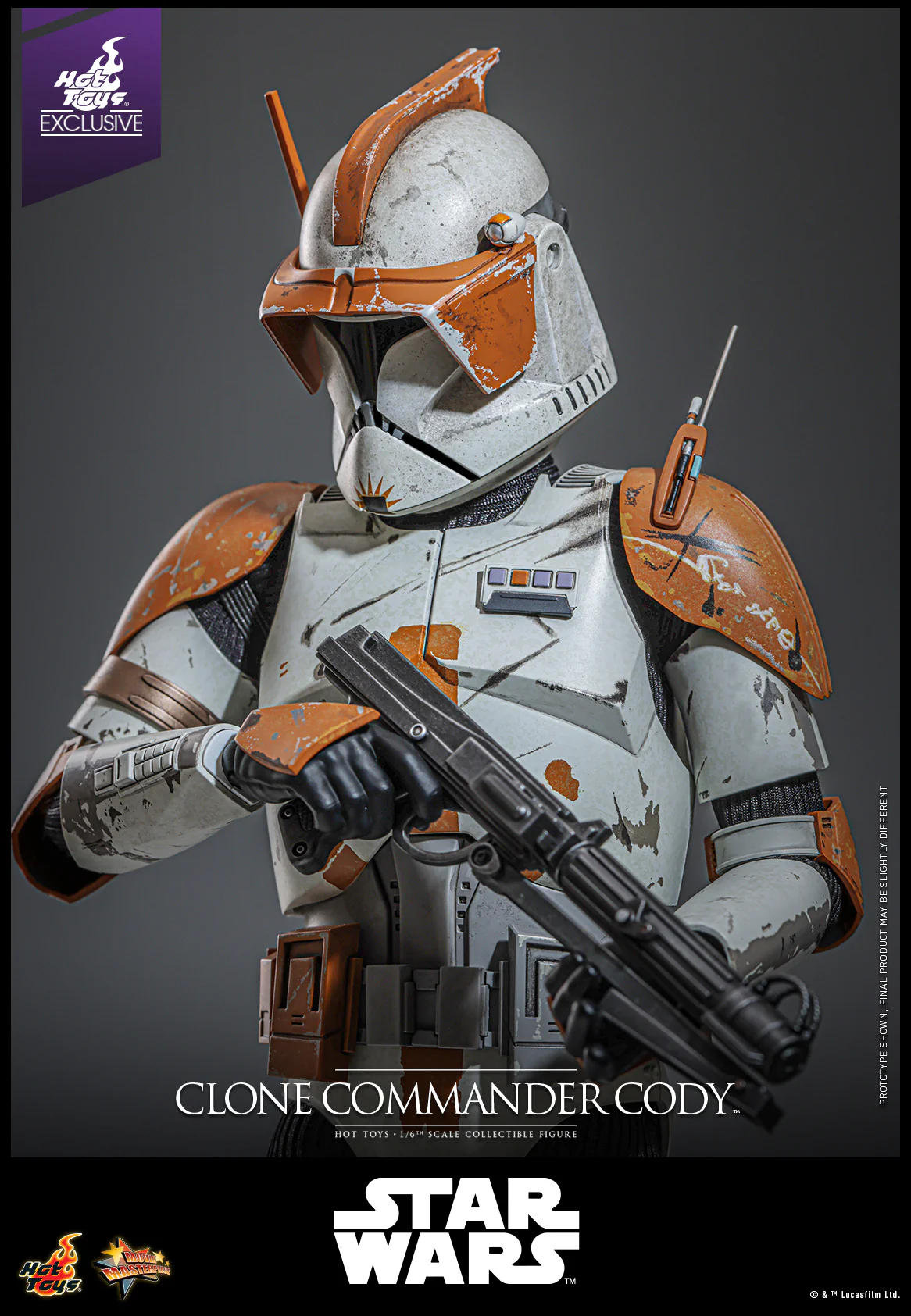 MMS796 - Star Wars: Episode III Revenge of the Sith™ - 1/6th scale Clone Commander Cody™ Collectible Figure [Hot Toys Exclusive] - Image 12