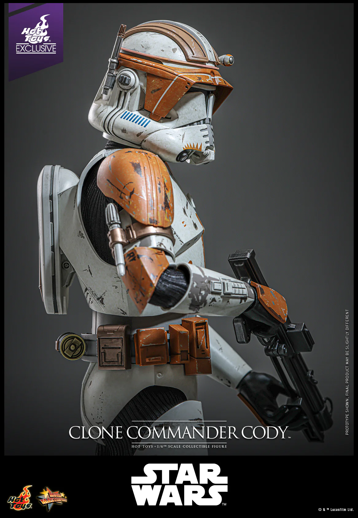 MMS796 - Star Wars: Episode III Revenge of the Sith™ - 1/6th scale Clone Commander Cody™ Collectible Figure [Hot Toys Exclusive] - Image 13