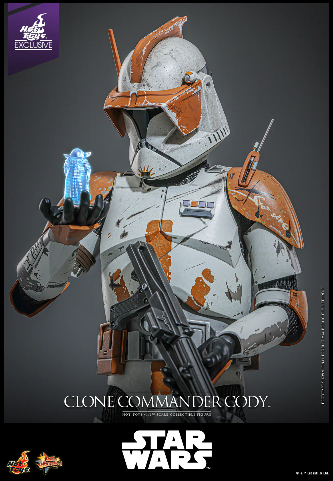 MMS796 - Star Wars: Episode III Revenge of the Sith™ - 1/6th scale Clone Commander Cody™ Collectible Figure [Hot Toys Exclusive] - Image 14