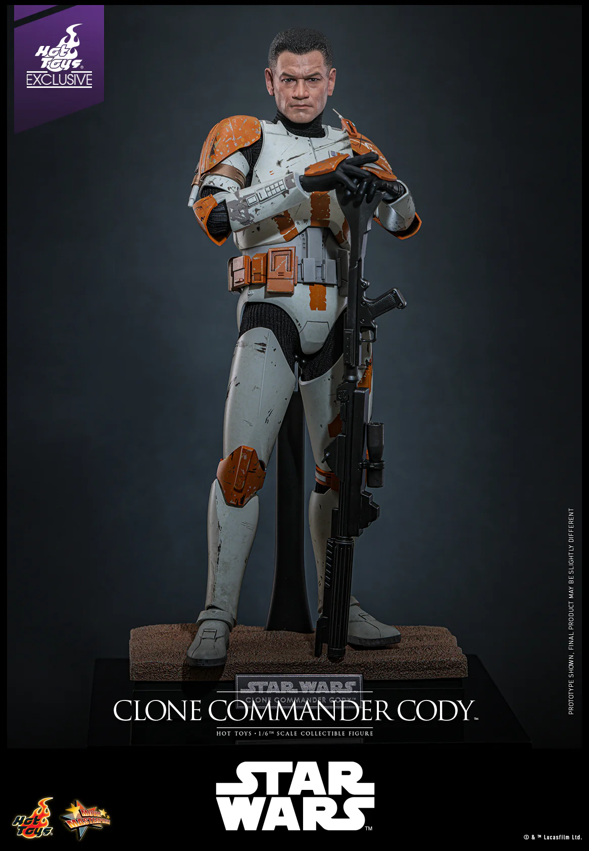 MMS796 - Star Wars: Episode III Revenge of the Sith™ - 1/6th scale Clone Commander Cody™ Collectible Figure [Hot Toys Exclusive] - Image 5