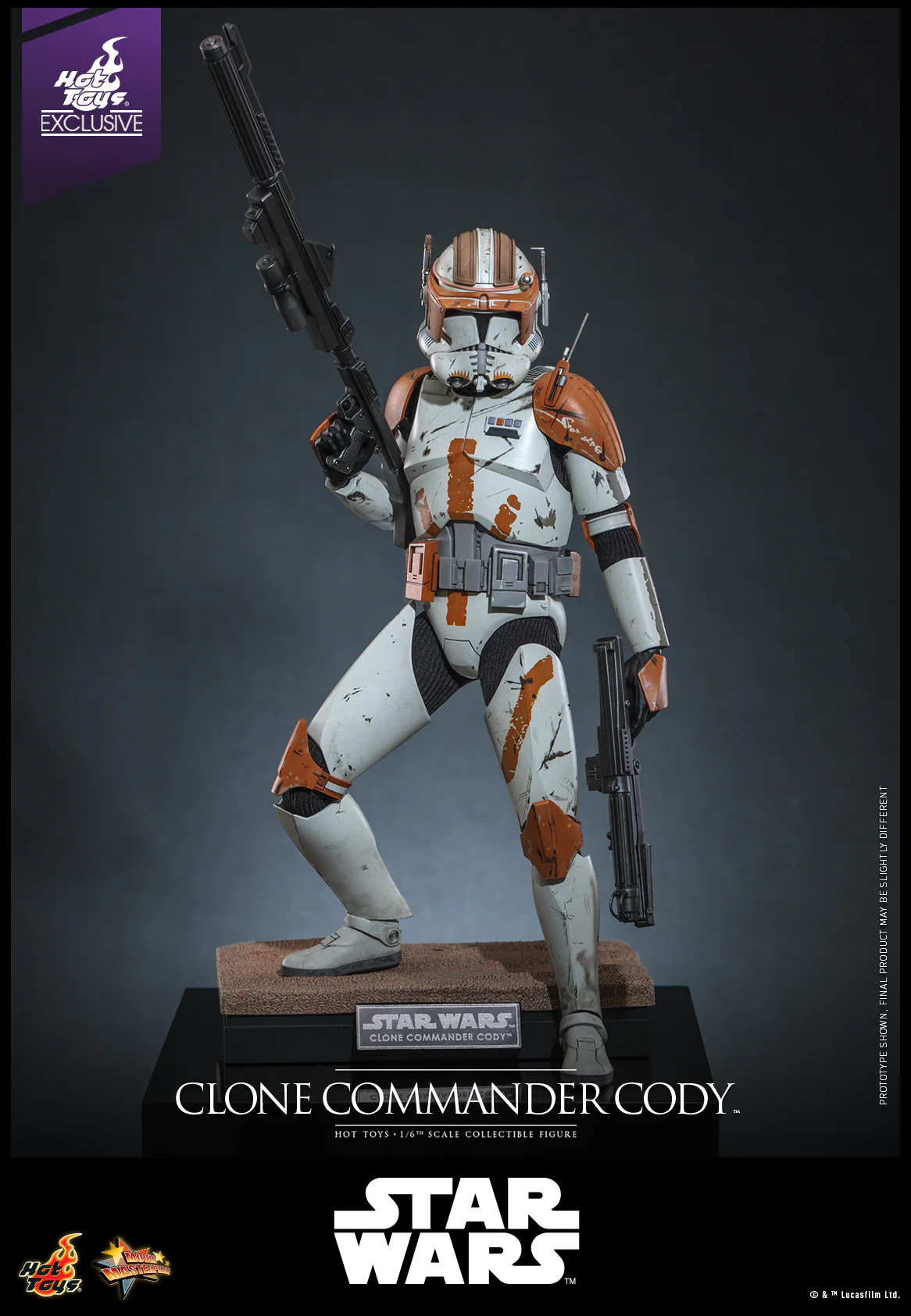 MMS796 - Star Wars: Episode III Revenge of the Sith™ - 1/6th scale Clone Commander Cody™ Collectible Figure [Hot Toys Exclusive] - Image 6