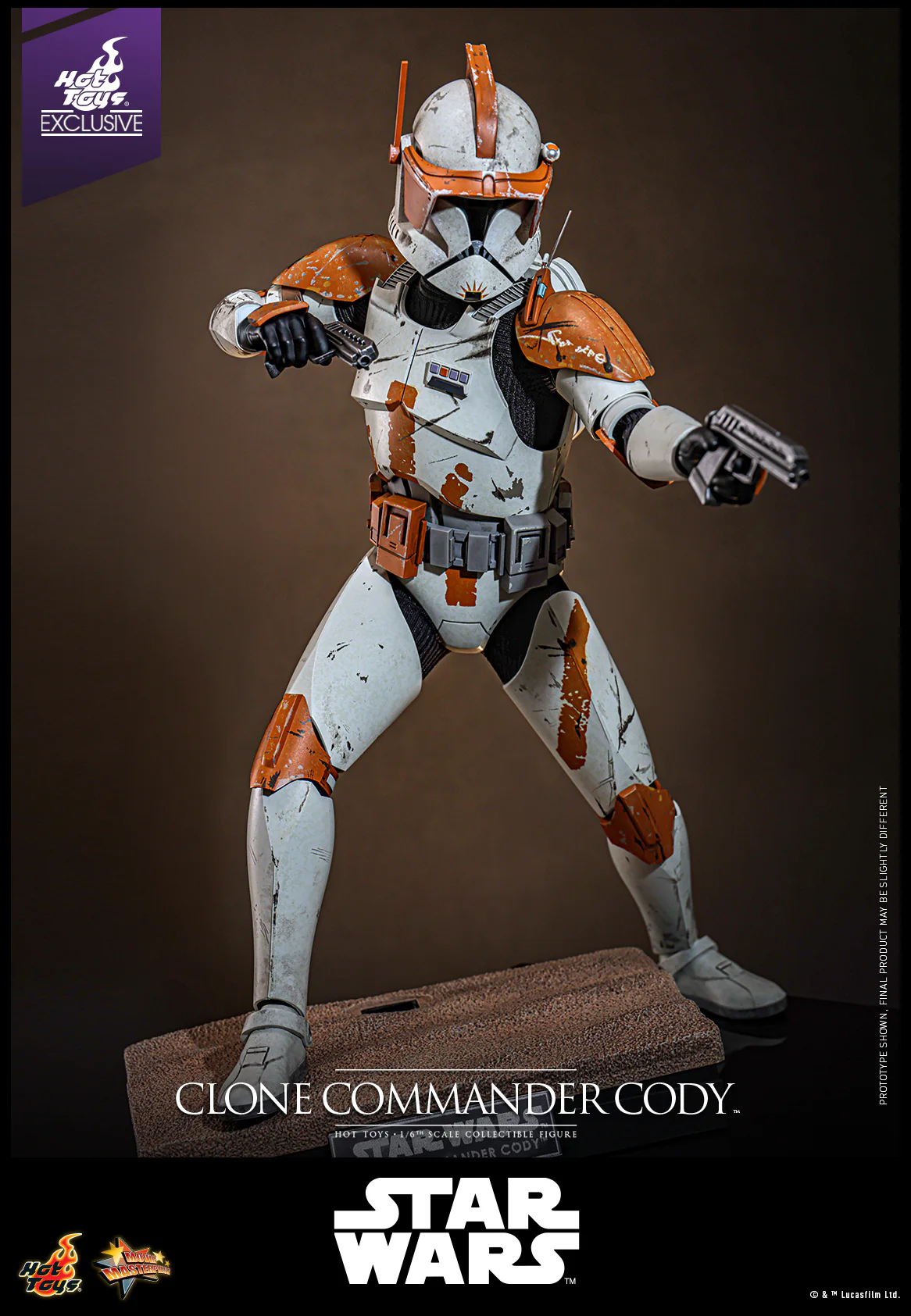 MMS796 - Star Wars: Episode III Revenge of the Sith™ - 1/6th scale Clone Commander Cody™ Collectible Figure [Hot Toys Exclusive] - Image 9