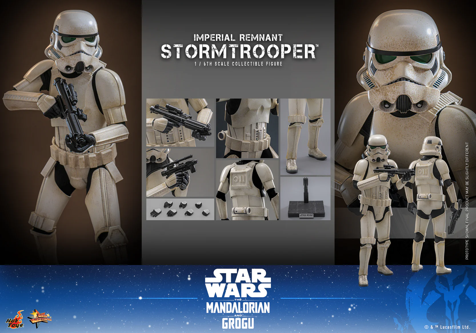 MMS836 - 1/6th scale Remnant Stormtrooper Collectible Figure - Image 2