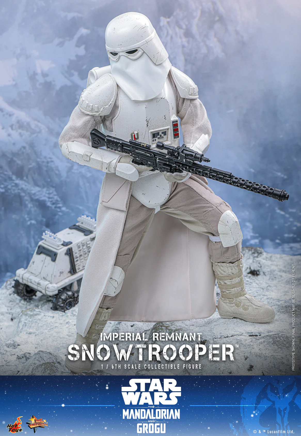 MMS838 - The Mandalorian and Grogu - 1/6th scale Remnant Snowtrooper Collectible Figure