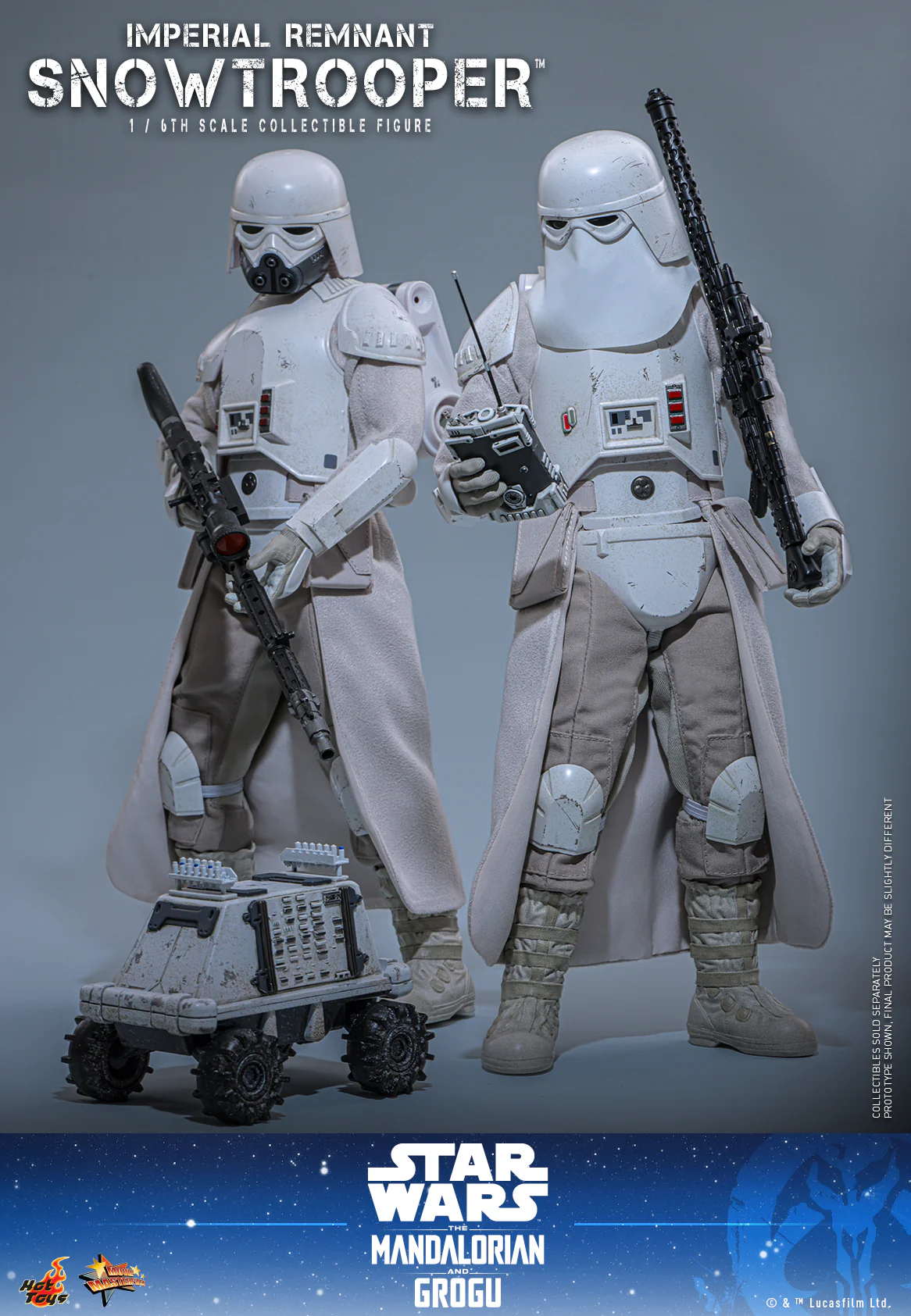 MMS838 - The Mandalorian and Grogu - 1/6th scale Remnant Snowtrooper Collectible Figure - Image 10