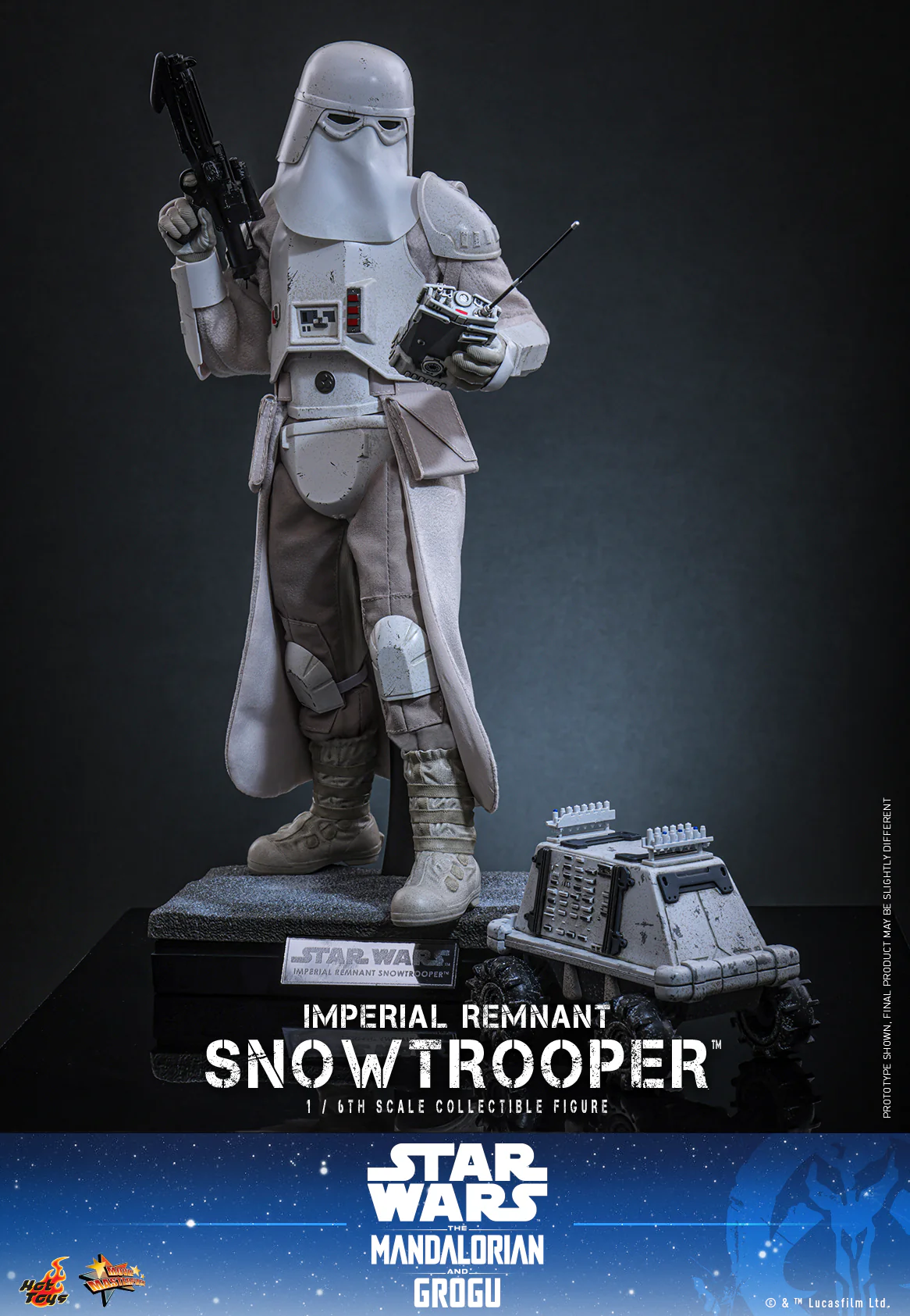 MMS838 - The Mandalorian and Grogu - 1/6th scale Remnant Snowtrooper Collectible Figure - Image 12