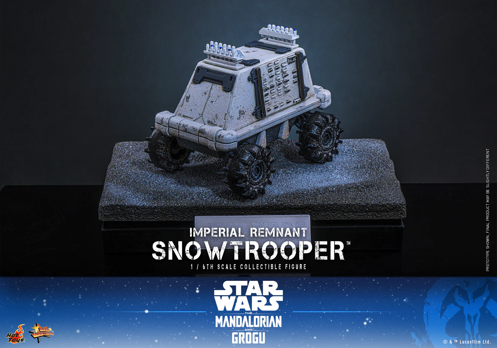 MMS838 - The Mandalorian and Grogu - 1/6th scale Remnant Snowtrooper Collectible Figure - Image 13