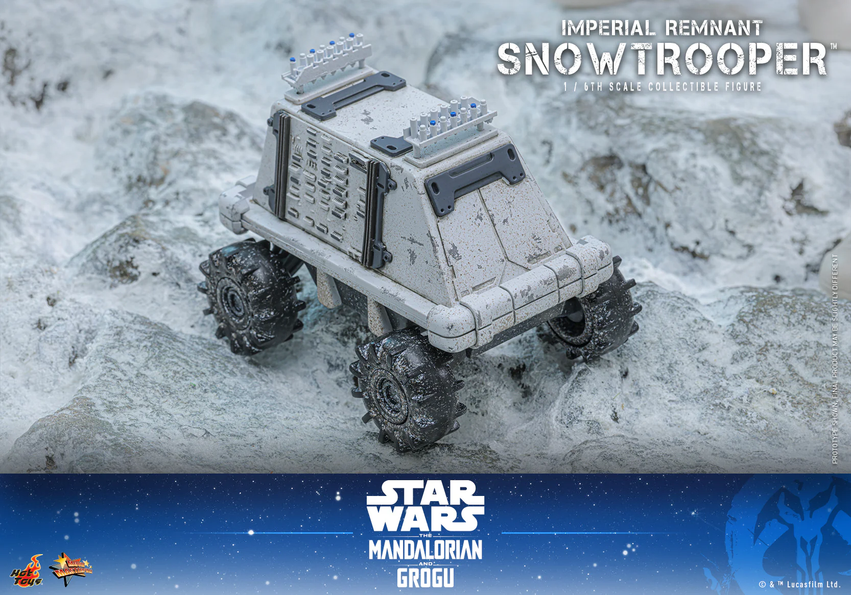 MMS838 - The Mandalorian and Grogu - 1/6th scale Remnant Snowtrooper Collectible Figure - Image 14