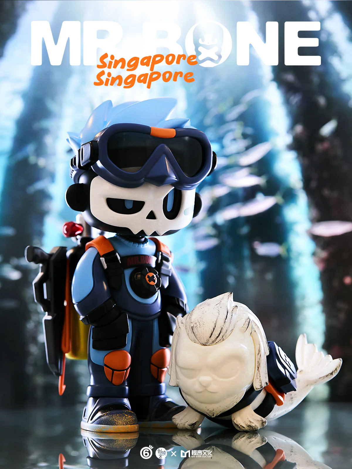 Mr.Bone SG Exclusive Merlion