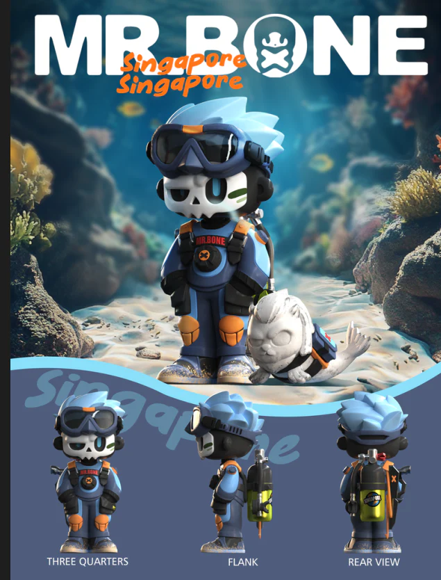 Mr.Bone SG Exclusive Merlion - Image 3