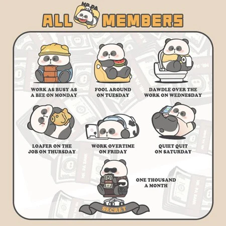 MR.PA Teacher Working Week Blind Box Series - Image 2