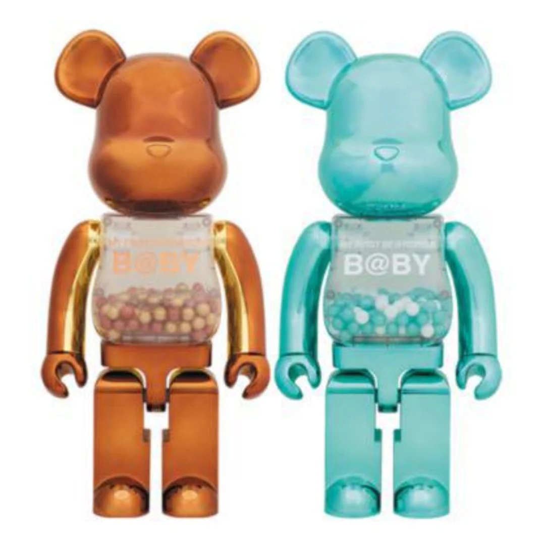 My First B@by BE@RBRICK Steampunk & Turquoise 1000% (ASK) - Image 2