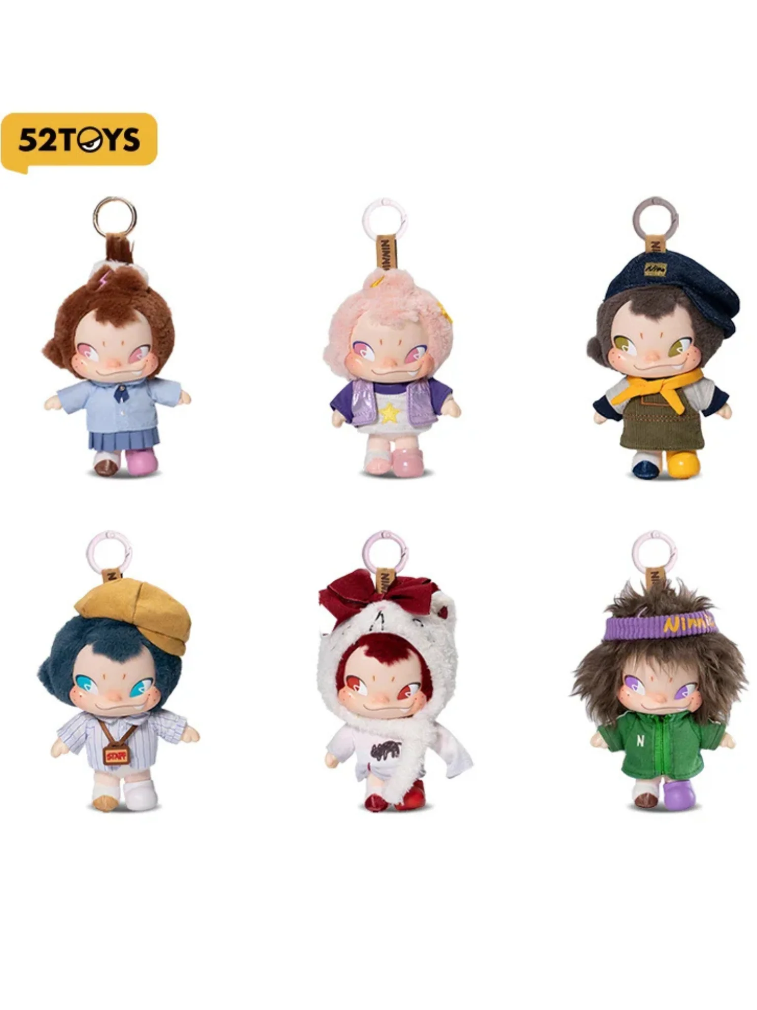 NINNIC – Wild & Free Plush Keychain Blind Box