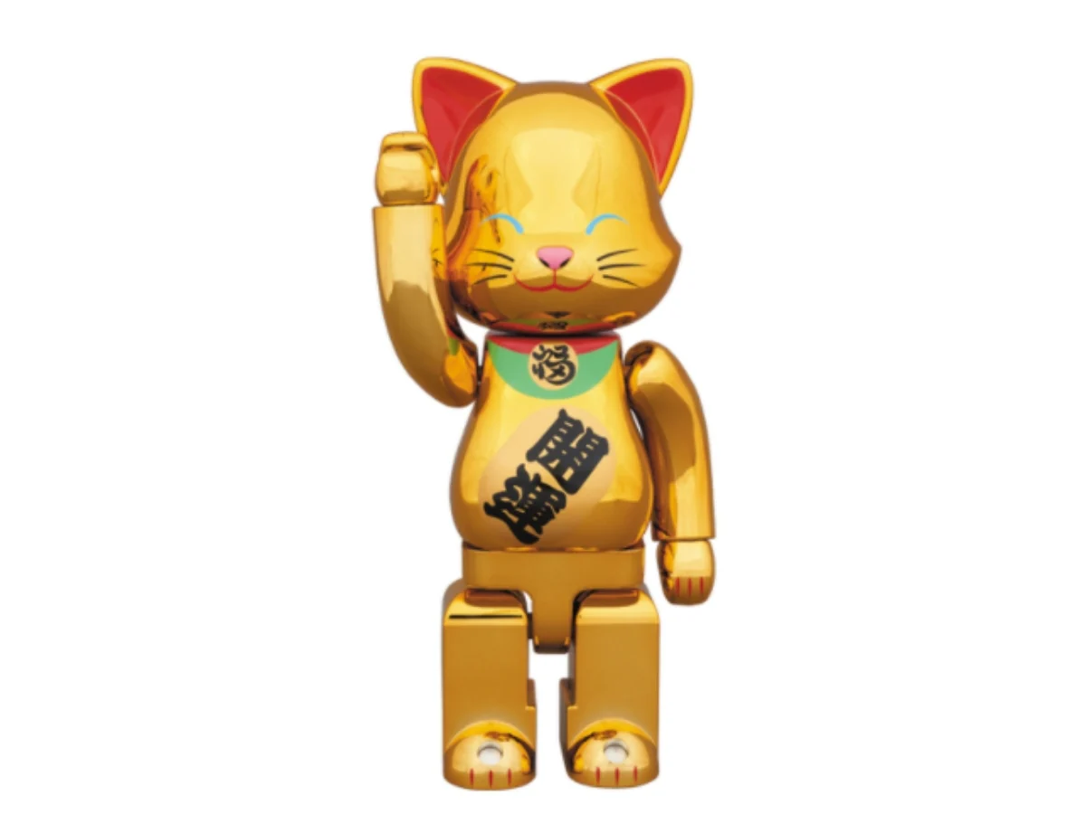 NY@BRICK Manekineko Gold Plating 2 400%
