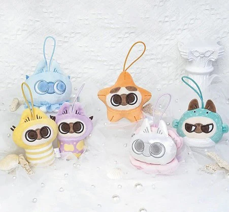 Oceanic Azukisan-Mini Plush Pendant Blind Box - Image 2